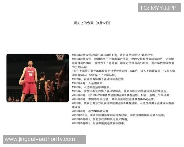 姚明在上海的篮球传奇之路与他对中国篮球的深远影响